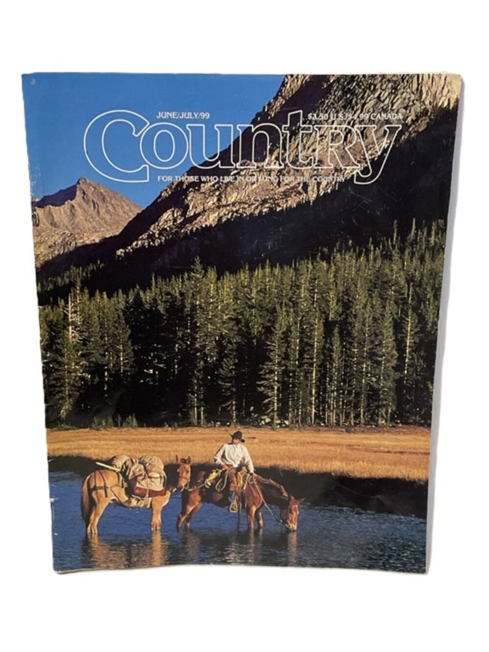 Country Mag. June July 1999 Vol 13 No. 3 For Those Who Live Or Long For Country